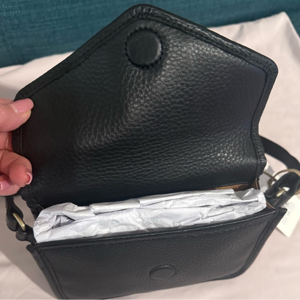 HOBO Black Pebble Leather Crossbody/Belt Bag - Picture 2 of 4